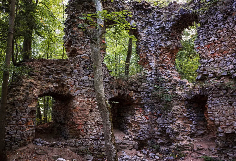 Castle Ruins Blansek, Czech Republic (Czechia)